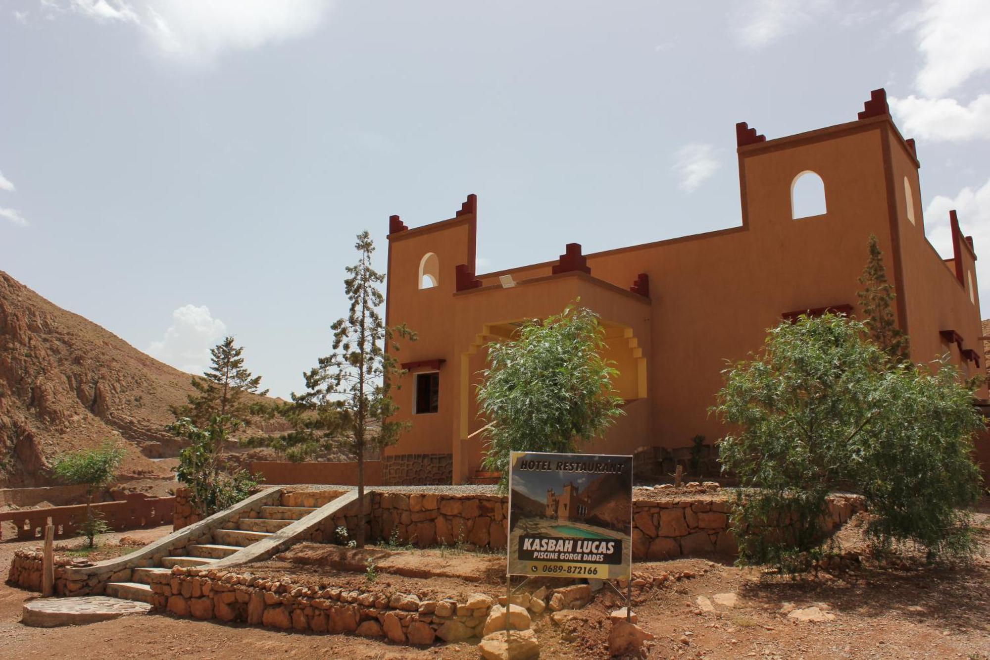 Kasbah Lucas Hostel Akhendachou n'Ait Ouffi Exterior photo